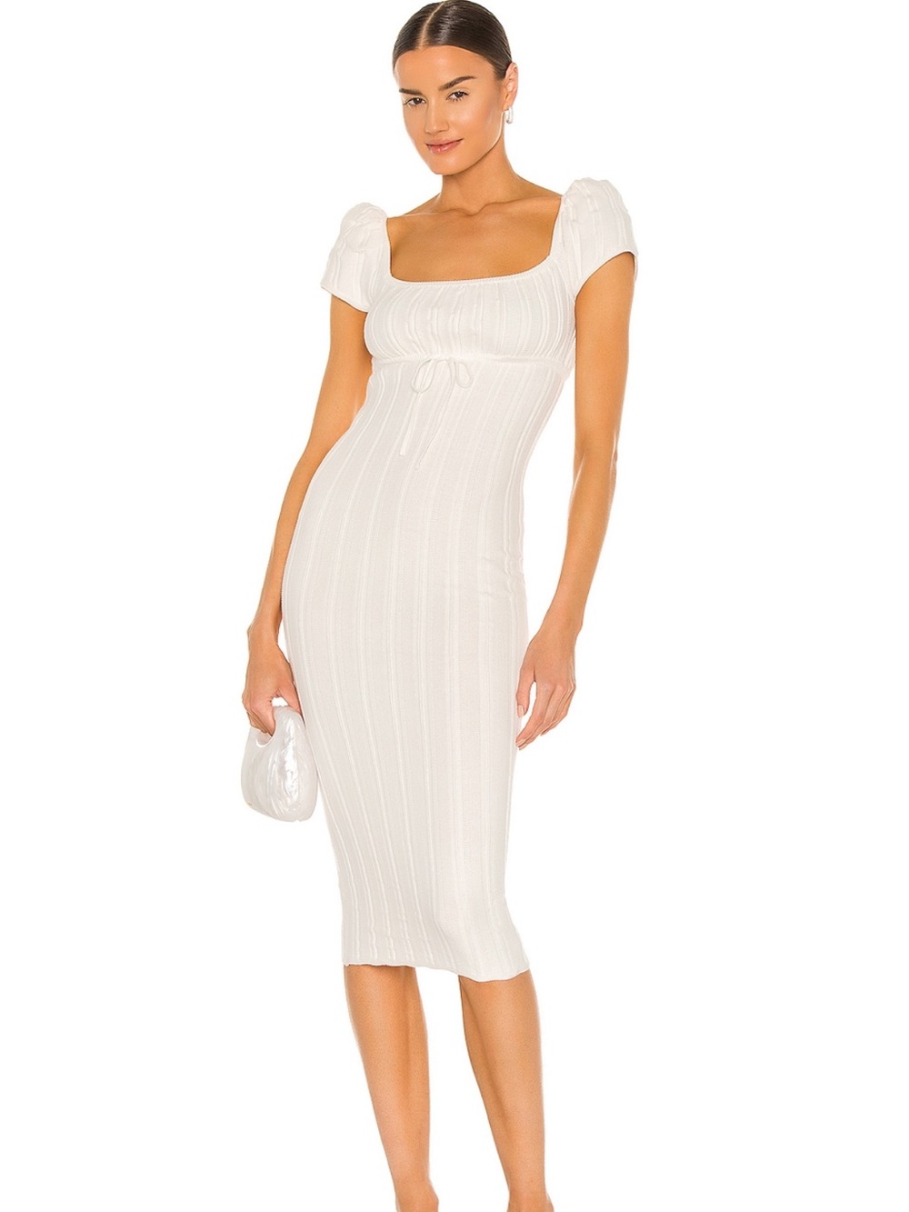LPA coco dress in ivory size small